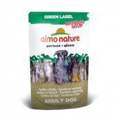 Консервы для взрослых собак Almo Nature Green Label c курицей и сардинами 140 г