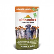 Консервы для взрослых собак Almo Nature Orange Label с курицей и овощами 140 г