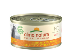 Консервы  для котят Almo Nature Legend Kitten Chicken с курицей 70 г