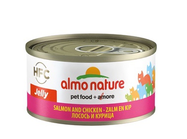 Консервы для кошек Almo Nature Legend Adult Cat Salmon and Chicken с лососем и курицей 70 гр., 280 гр.