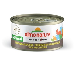 Консервы для кошек Almo Nature Legend HFC Adult Cat Tuna&White Bait тунец с мальками 70 г