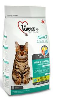 1st CHOICE корм  для кастр и стерил кошек Контроль веса 350 гр, 2,72 кг, 5,44 кг, 10 кг