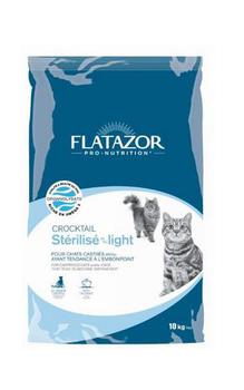 Сухой корм для кастрированных и стерелизованных кошек Flatazor Crocktail Sterilised 400 гр, 2 кг, 10 кг