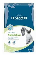 Сухой корм для взрослых привередливых кошек и склонных к заболеваниям ЖКТ, мочевых путей и кожи Flatazor Crocktail Sensitive