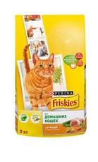 Сухой корм для взрослых кошек Friskies  Indoor с курицей