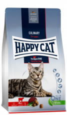 Сухой корм для взрослых кошек Корм Happy Cat Voralpen-Rind Culinary Альпийская говядина