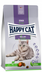 Сухой корм для пожилых кошек Happy Cat Senior Пастбищный ягненок