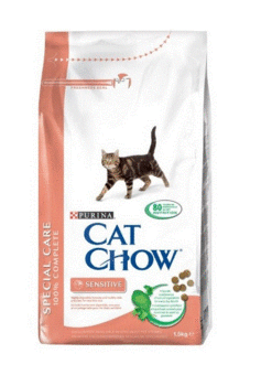 Сухой корм для взрослых кошек с чувствительным пищеварением Purina Cat Chow Special Care 400 гр, 1,5 кг, 15 кг