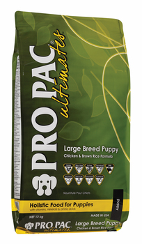 Сухой корм для щенков крупных пород Pro Pac Ultimates Large Breed Puppy with Chicken Meal and Brown Rice 2,5 кг, 12 кг, 20 кг