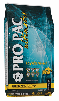 Сухой корм для взрослых собак Pro Pac Ultimates Bayside Select Whitefish Meal and Potato беззерновая диета с рыбой и картофелем 2,5 кг, 12 кг