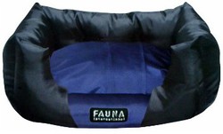 Лежак для собак Fauna International Tuff Love Blue, мягкий, 73х51х28 см