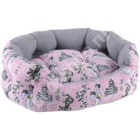 Лежак для собак Fauna International Tokyo Pink, мягкий, 47x38x14 см