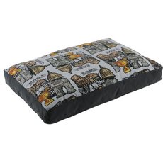 Матрац для собак Fauna International Roma Grey, мягкий, 80х55х8 см