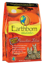 Сухой корм для взрослых кошек Earthborn Holistic Primitive Feline беззерновая формула 2,7 кг