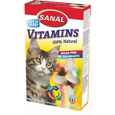 Витамины для кошек Sanal В1, В2, В6, В12, 50 г