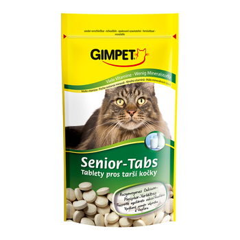 Витамины для стареющих кошек Gimpet Senior Tabs 50 г