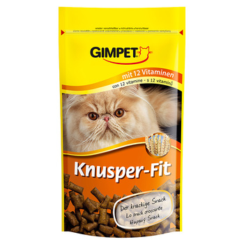 Витамины для кошек Gimpet Knusper Fit Хрустящие подушечки, 50 г