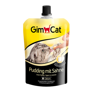 Лакомство для кошек Gimborn GimCat пудинг со сливками, 150 г