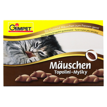 Лакомство для кошек Gimpet Mäuschen 12 шт