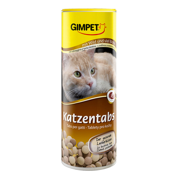 Витамины для кошек Gimpet Katzentabs с сыром маскарпоне, биотином и ТГОС,  350 шт