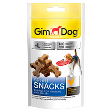 Дрессировочное лакомство для собак Gimdog Sportsnacks с курицей и L-карнитином 60 г