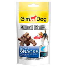 Дрессировочное лакомство для собак Gimdog Sportsnacks с рыбой и L-карнитином 60 г