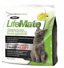 LifeMate - певый комкующийся наполнитель с рН измерением - индикатор здоровья