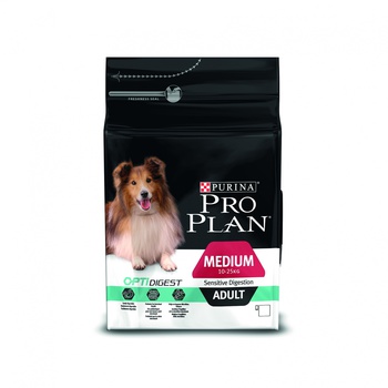 Сухой корм для взрослых собак Pro Plan Adult Digestion с ягненком и рисом 1,5 кг, 3 кг, 7 кг, 14 кг