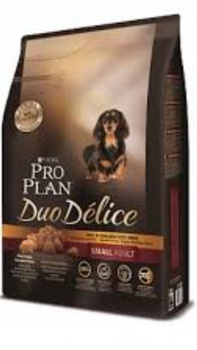 Сухой корм для взрослых собак мелких пород Pro Plan DUO DELICE с курицей и рисом 700 гр, 2,5 кг