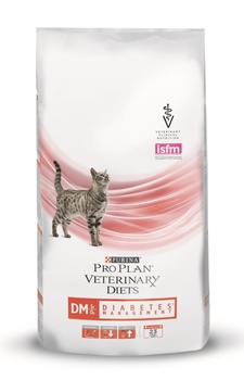 Сухой лечебный корм для кошек при диабете Purina Nestle Vet Diet DM 1,5 кг