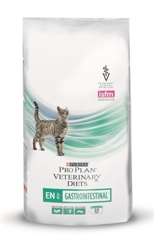 Сухой лечебный корм для кошек при лечении ЖКТ Purina Nestle Vet Diet EN 400 гр, 1,5 кг