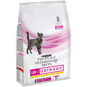 Сухой лечебный корм для кошек при МКБ с курицей Purina Nestle Vet Diet UR 350 гр, 1,5 кг