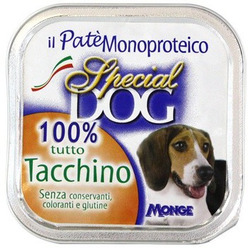 Консервы для взрослых собак Monge Special Dog паштет из 100% мяса индейки  150 гр, 400 гр