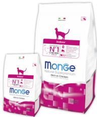 Сухой корм для взрослых домашних кошек Monge Daily Line Cat Indoor