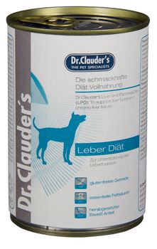 Консервированный диетический корм для собак, диета для печени Dr. Clauder's LPD Liver Diet 200 гр, 400 гр