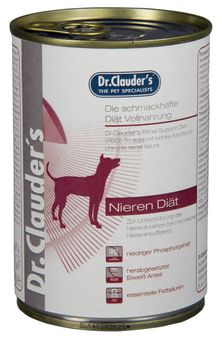Влажный консервированный диетический корм для собак, диета для почек Dr. Clauder's RSD Kidney diet 200 гр, 400 гр