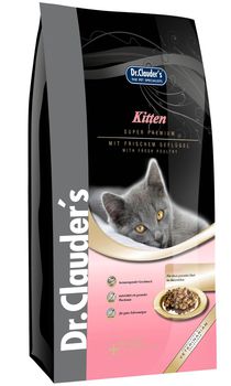 Сухой корм для котят, беременных и кормящих кошек Dr. Clauder's Kitten 400 гр, 2 кг