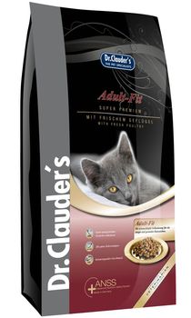Сухой корм для взрослых кошек Dr. Clauder's Adult Fit 400 гр, 2 кг