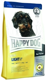 Корм для взрослых собак мелких пород с избыточным весом Happy Dog Supreme Fit and Well Mini Light Adult 300 гр, 1 кг, 4 кг
