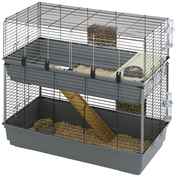 Клетка для кроликов Ferplast Rabbit 120 Double, двухэтажная