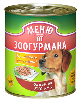 Консервы для взрослых собак Зоогурман с барашком и рисом 750 гр