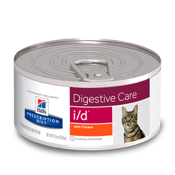 Влажный лечебный корм для кошек с заболеваниями ЖКТ Hill`s Feline Pd i/d with Chicken консервы с курицей 156 г 82 гр, 156 гр