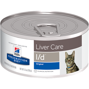 Диетический консервированный корм для кошек лечение заболеваний печени Hills l/d 156 г