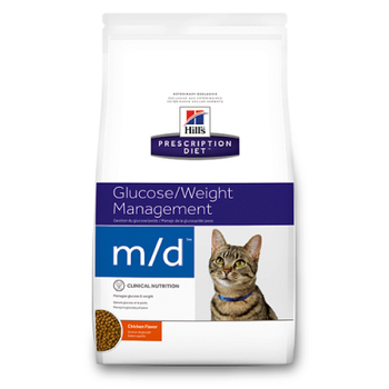 Сухой диетический корм для кошек при нарушении обмена веществ Hill's Prescription Diet m/d Diabetes/Weight Management 1,5 кг
