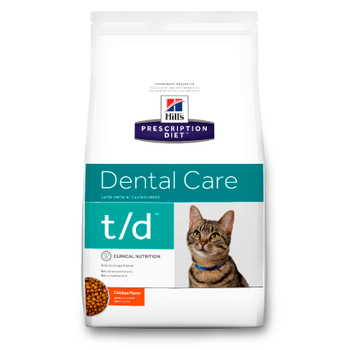 Сухой диетический корм для кошек при лечении заболеваний полости рта Hill's Prescription Diet t/d Dental Care 1,5 кг