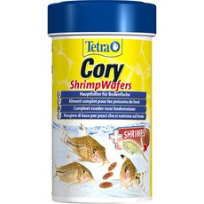Полноценный корм для плекостомусов и коридорасов Tetra Cory Shrimp Wafers, пластинки, 100 мл