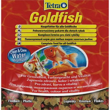 Основной корм для золотых рыбок GoldFish Tetra 12 г