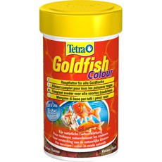 Корм для золотых рыбок Tetra Goldfish Color Flakes,  усиливающий окраску, хлопья, 100 мл