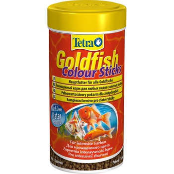 Корм для золотых рыбок Tetra Goldfish Colour Sticks, усиливающий окраску, палочки, 250 мл