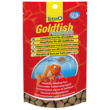 Корм для золотых рыбок Tetra Goldfish FunBalls шарики, 20 г
